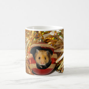 Caneca De Café Hamster do Natal