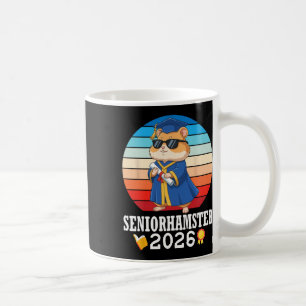 Caneca De Café Hamster Sênior 2026 Cl de Dia de Formatura Com Dip