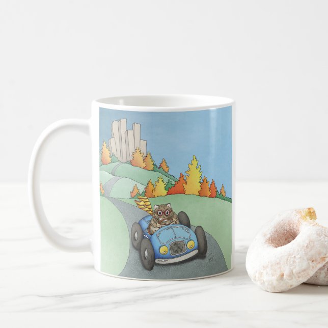 Caneca De Café Hamster Weekend Getaway Coffee Mug (Com Donut)