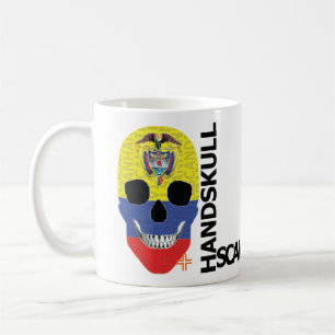 Caneca De Café HANDSKULL Colombia Classic MugO4