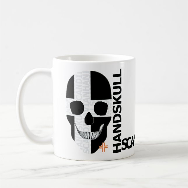 Caneca De Café HANDSKULL Cornwall Classic Mug O4 (Esquerda)