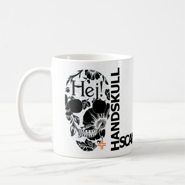 Caneca De Café HANDSKULL Hej Classic Mug O4 (Esquerda)
