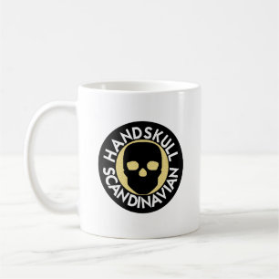 Caneca De Café HANDSKULL LIV LX Clássica Caneta P3