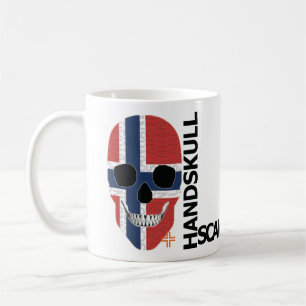 Caneca De Café HANDSKULL Noruega Classic Mug O4