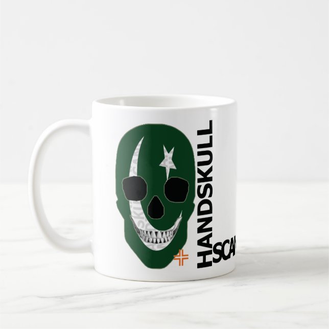Caneca De Café HANDSKULL Pakistan Classic Mug O4 (Esquerda)
