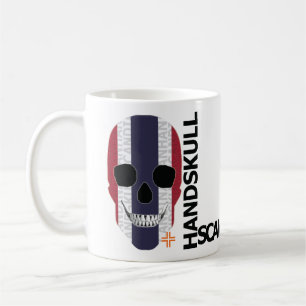 Caneca De Café HANDSKULL Tailândia Classic MugO4