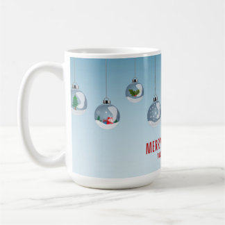 Caneca De Café Hanging Baubles Merry Christmas Mug