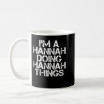Caneca De Café HANNAH Funny Surname Family Tree Birthday Reunion<br><div class="desc">HANNAH Funny Surname Family Tree Birthday Reunion Gift Idea Long Sleeve T-Shirt Copy</div>