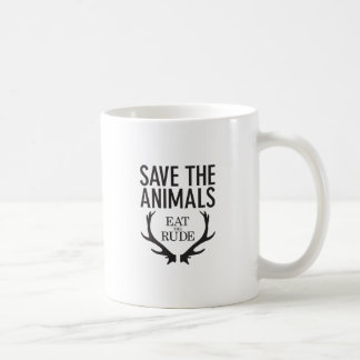 Caneca De Café Hannibal Lecter - coma o rude (salvar os animais)
