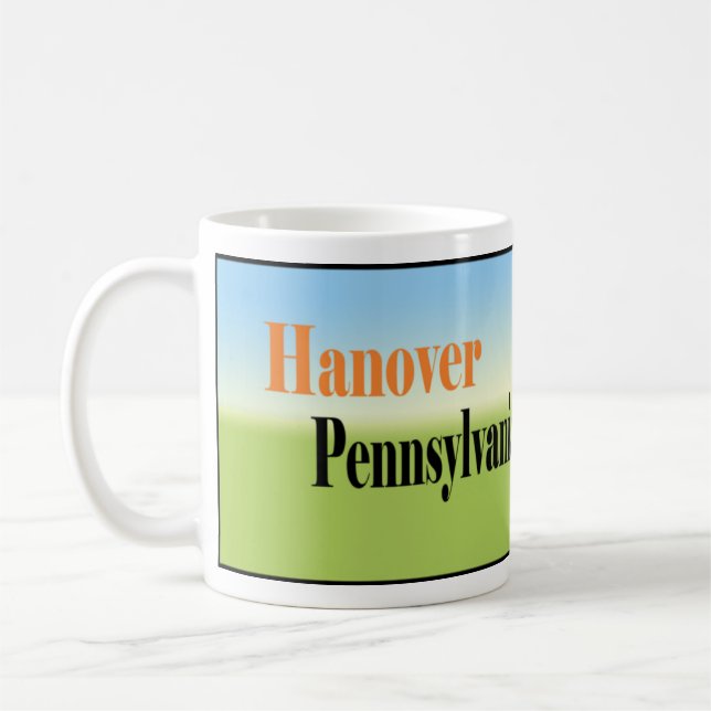 Caneca De Café Hanover, Pensilvânia (Esquerda)