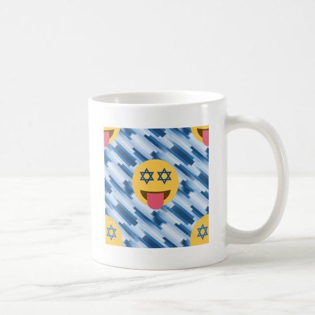 Caneca De Café hanukkah chanukkah emoji (Direita)