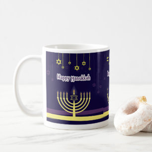 Caneca De Café Hanukkah Drinkware Mug Para Feriado