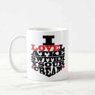 Caneca De Café Hanukkah Mug "I Love Latkes"