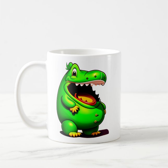Caneca De Café Happy Alligator Mug (Esquerda)