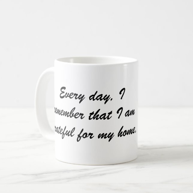 Caneca De Café Happy betta fish enjoying his home (Frente Esquerda)