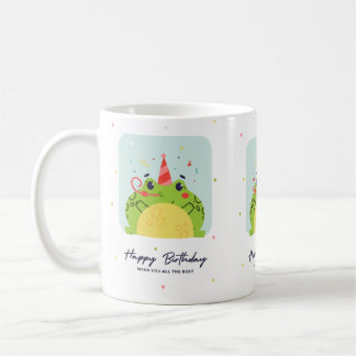 Caneca De Café Happy Birthday Mug – Colorful Fun Birthday Coffee