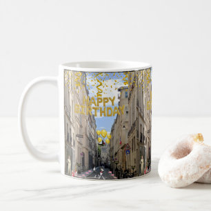 Caneca De Café Happy Birthday Mug Paris França