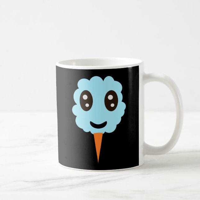 Caneca De Café Happy Blue algodão doce (Direita)
