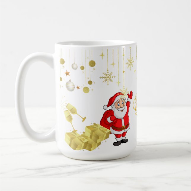 Caneca De Café Happy Christmas & New Year Mug (Esquerda)