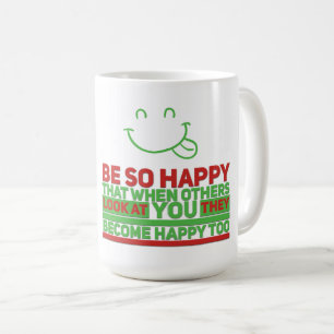Caneca De Café Happy Classic Mug