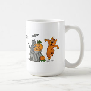 Caneca De Café Happy dia das bruxas! 5