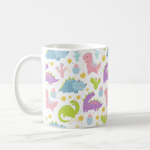 Caneca De Café Happy Dinossaur Mug
