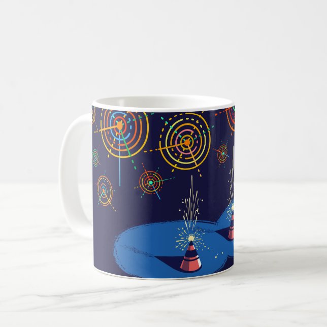 Caneca De Café Happy Diwali Mug (Frente Esquerda)