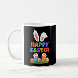 Caneca De Café Happy Easter Bunny