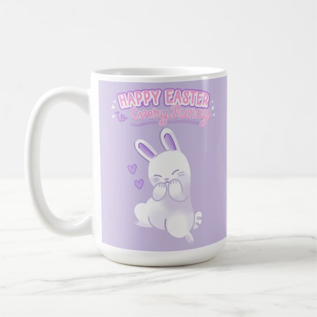 Caneca De Café Happy Easter to Every Bunny (Esquerda)