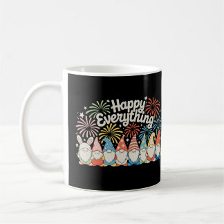 Caneca De Café Happy Everything Gnomes All Year Every Holiday