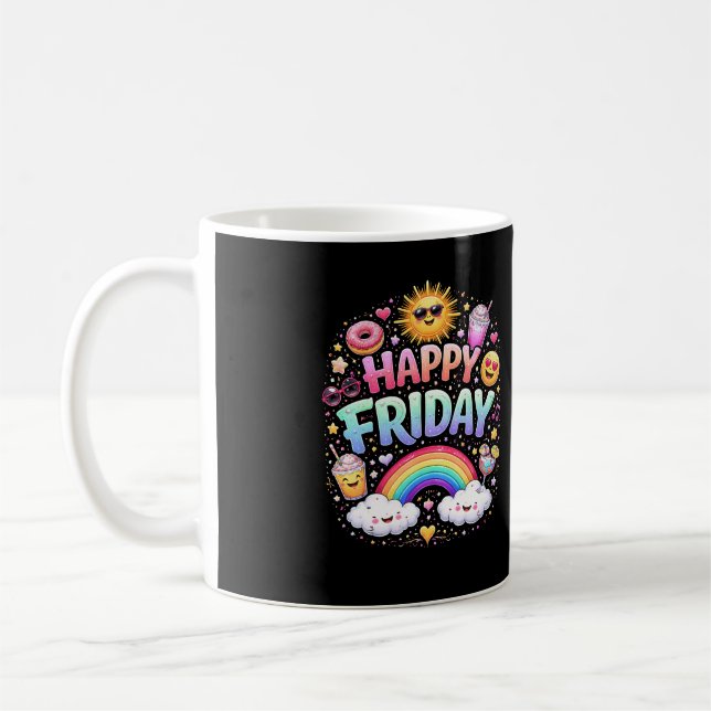 Caneca De Café Happy Friday (Esquerda)