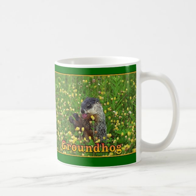 Caneca De Café Happy Groundhog Day Mug (Direita)