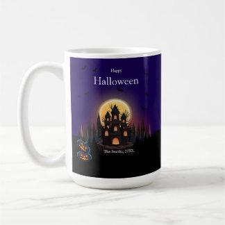 Caneca De Café Happy Halloween Castle