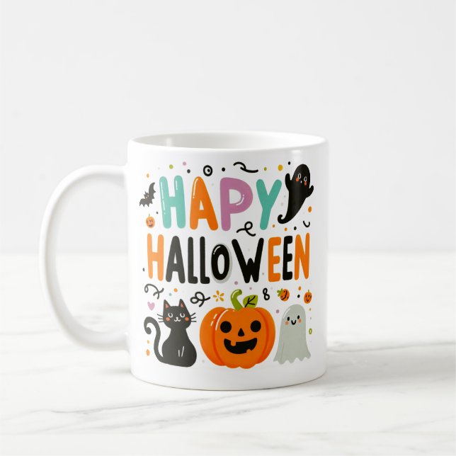 Caneca De Café Happy Halloween Mug (Esquerda)
