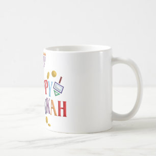 Caneca De Café Happy Hanukkah
