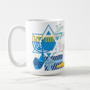 Caneca De Café Happy Hanukkah