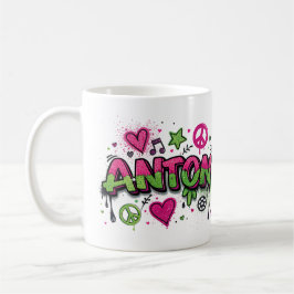 Caneca De Café Happy Hippie Anton 1