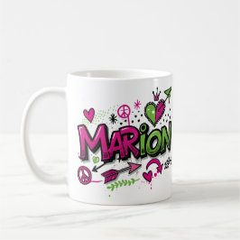 Caneca De Café Happy Hippie Marion 1