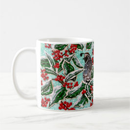 Caneca De Café Happy Holly Quail