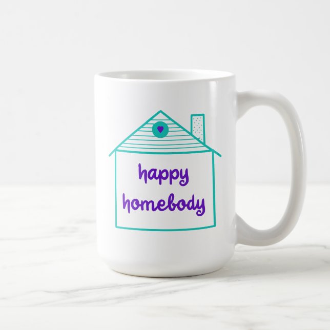 Caneca De Café Happy Homebody Mug (Direita)