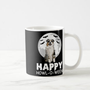 Caneca De Café Happy Howl-o-between Lazy Halloween Costume Cute D