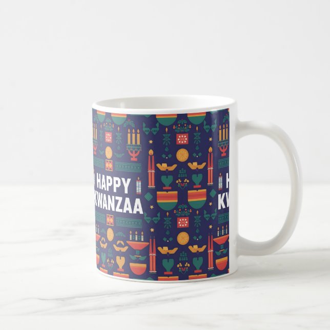 Caneca De Café Happy Kwanzaa Gift (Direita)