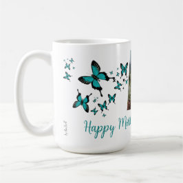 Caneca De Café Happy Mother's Day Butterfly Cute Photo 