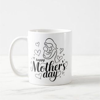 Caneca De Café Happy Mothers Day Mug gifts for moms