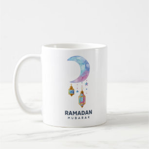 Caneca De Café Happy Ramadan Mubarak   Ramadan Kareem, muçulmano