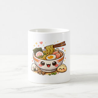 Caneca De Café Happy Ramen Friends Mug