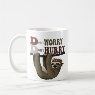 Caneca De Café Happy Sloth