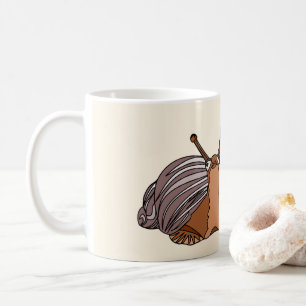 Caneca De Café Happy Snail