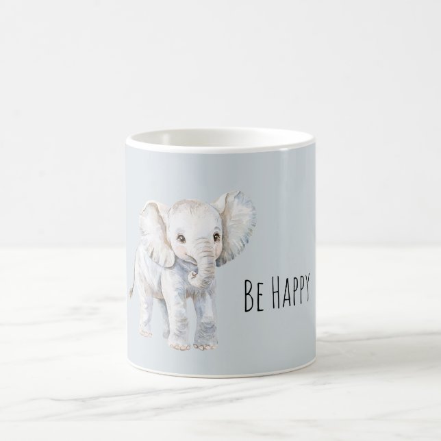 Caneca De Café Happy Sweet Elephant (Centro)