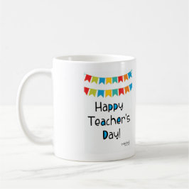Caneca De Café Happy Teacher's Day
